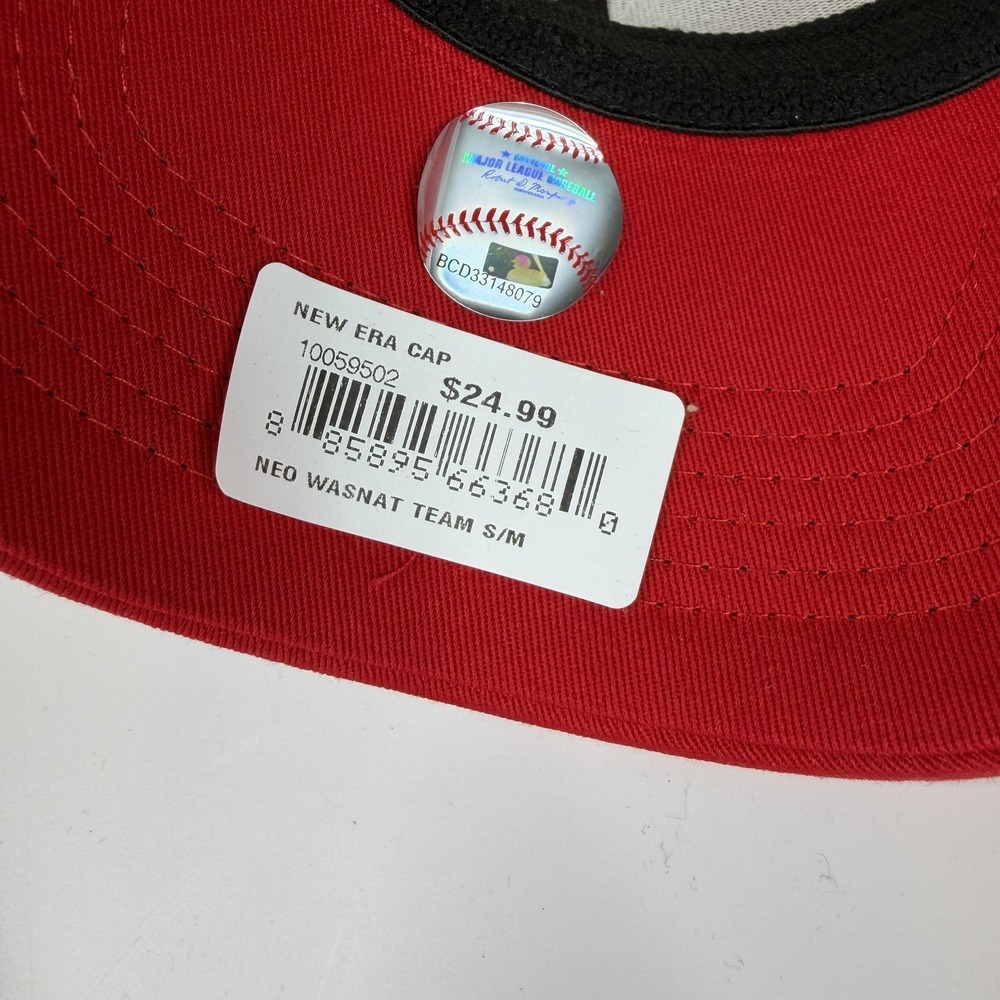Washington Nationals Hat Cap Fitted Mens S/M Red MLB Baseball 39THIRTY New Era - Picture 11 of 15